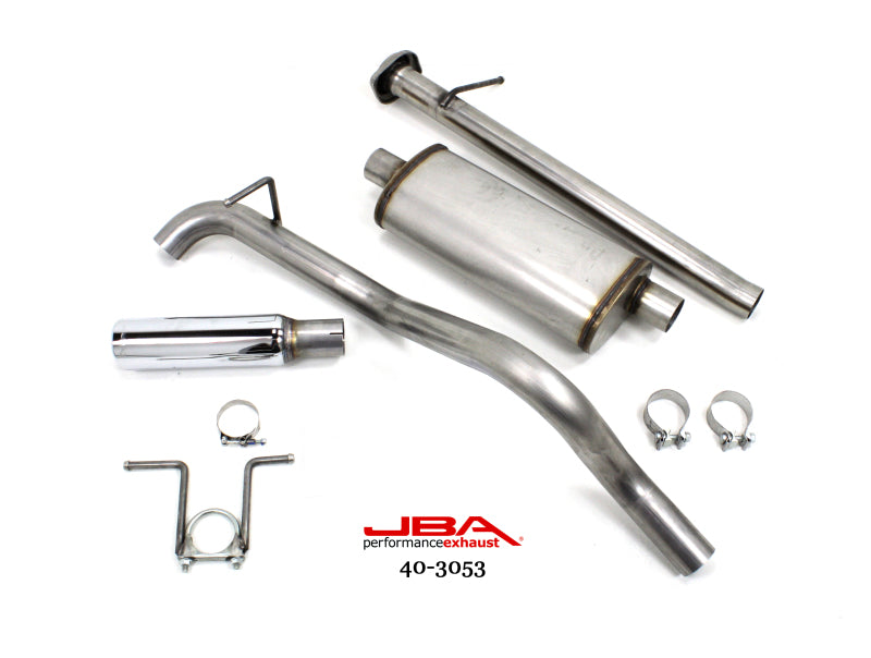 JBA 15-20 Chevrolet Colorado/GMC Canyon 3.6L 409SS Pass Side Single Exit Cat-Back Exhaust - DTX Performance