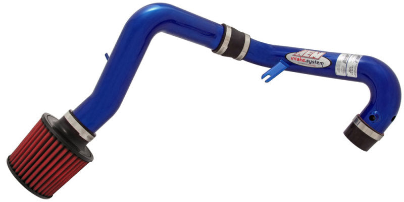 AEM 01-05 Honda Civic EX 1.7L-L4 M/T Blue Cold Air Intake - DTX Performance