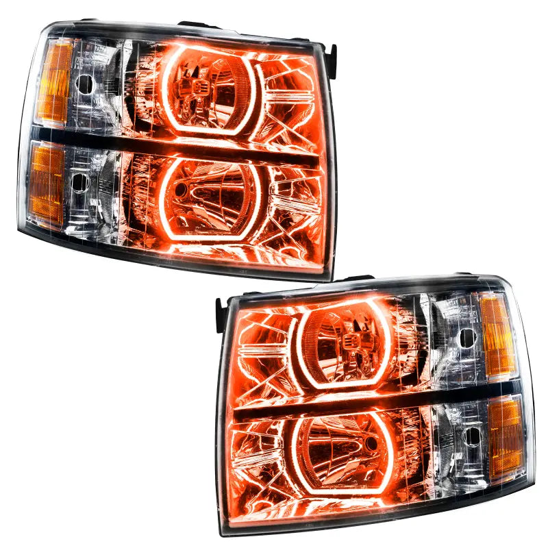 Oracle 07-13 Chevrolet Silverado SMD HL - Square - ColorSHIFT w/ BC1 Controller - DTX Performance