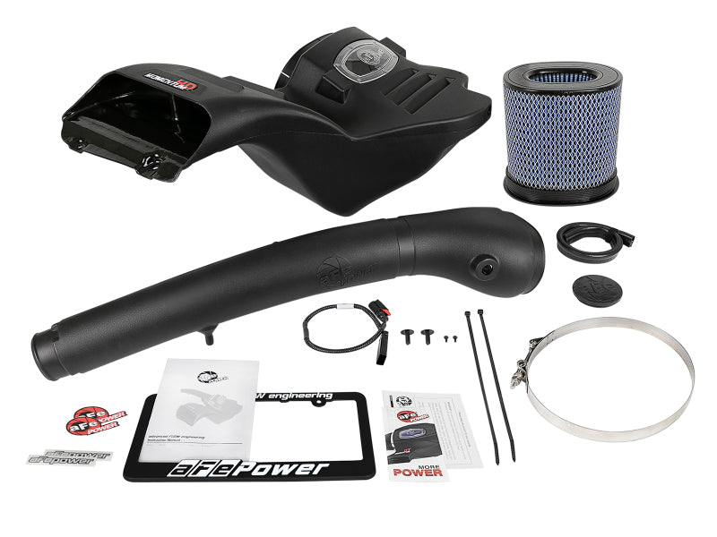 aFe Momentum HD PRO 10R Cold Air Intake System 18-19 Ford F-150V6-3.0L (td) - DTX Performance