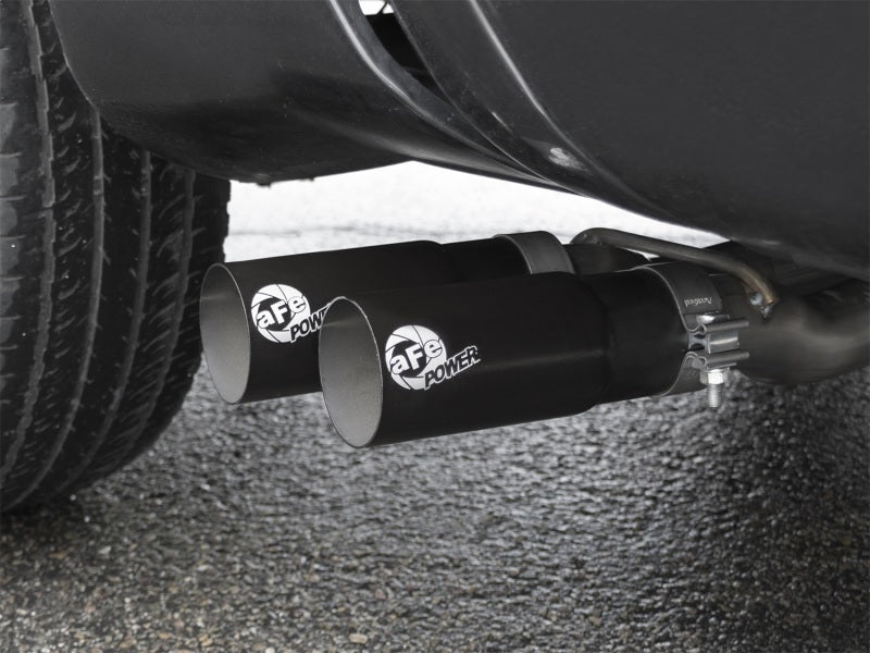 aFe Rebel Series 3in 409 SS Cat-Back Exhaust w/ Black Tips 04-15 Nissan Titan V8 5.6L - DTX Performance