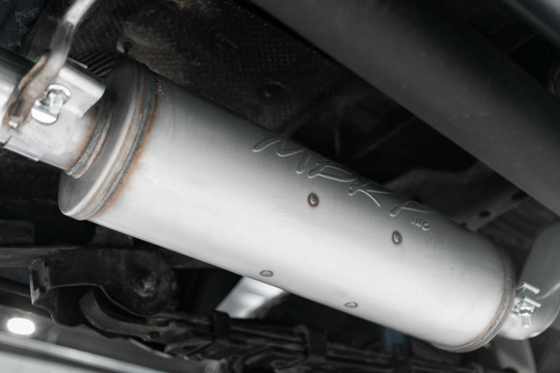 MBRP 2016 Toyota Tacoma 3.5L Cat Back Single Side Exit Black Exhaust System - DTX Performance