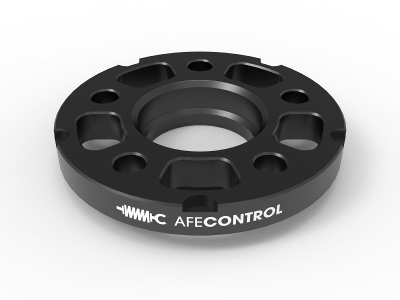 aFe CONTROL Billet Aluminum Wheel Spacers 5x112 CB66.6 18mm - Toyota GR Supra/BMW G-Series - DTX Performance