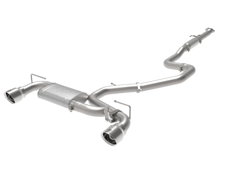 aFe Hyundai Veloster N 21-22 L4-2.0L (t) Takeda Cat-Back Exhaust System- Polished Tips - DTX Performance