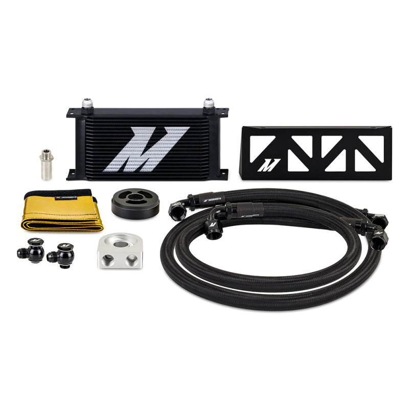 Mishimoto 2022+ Subaru BRZ/Toyota GR86 Oil Cooler Kit - Black - DTX Performance