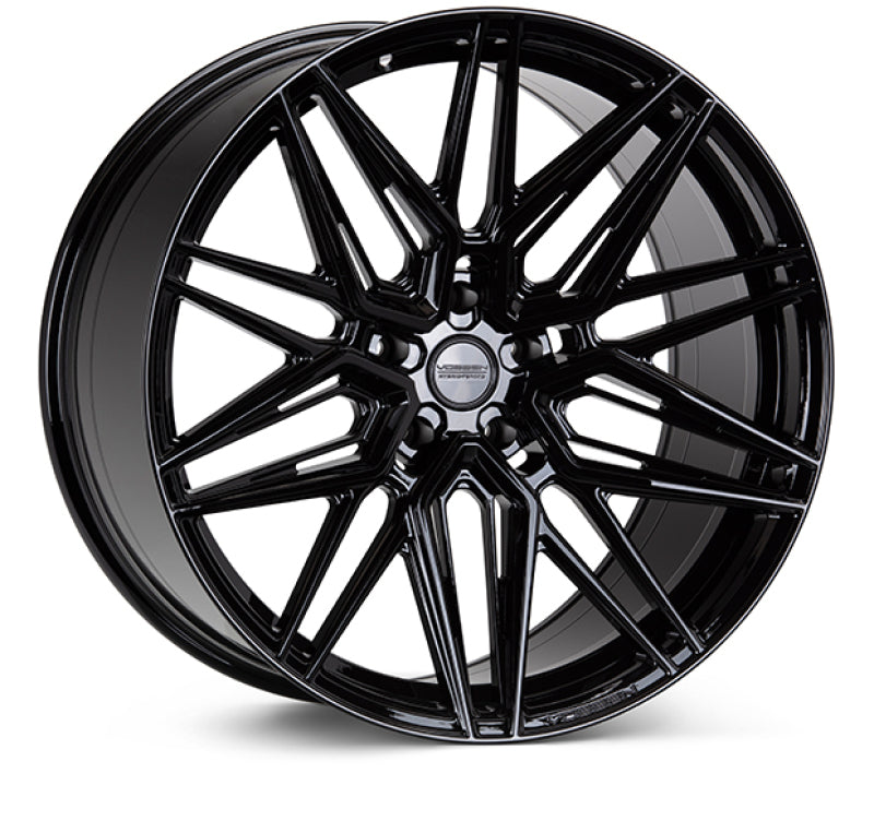 Vossen HF-7 19x8.5 / 5x120 / ET30 / Flat Face / 72.56 - Gloss Black Wheel - DTX Performance