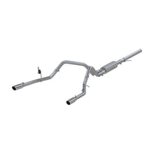 Load image into Gallery viewer, MBRP 14 Chevy/GMC 1500 Silverado/Sierra 4.3L V6/5.3L V8 Dual Split Rear T409 3in Cat Back Exhaust - DTX Performance