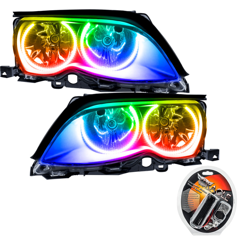 Oracle 02-05 BMW 3 Series SMD HL - Black - ColorSHIFT - DTX Performance