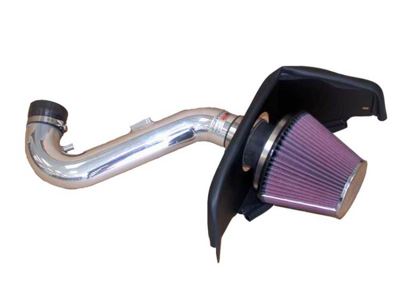 K&N 05-09 Ford Mustang V6 4.0L  Polished Typhoon Short Ram Intake - DTX Performance