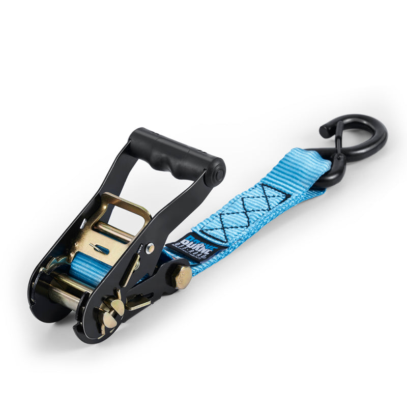 Mishimoto Heavy-Duty Ratchet Tie-Down Kit (2-Pack) - Blue - DTX Performance