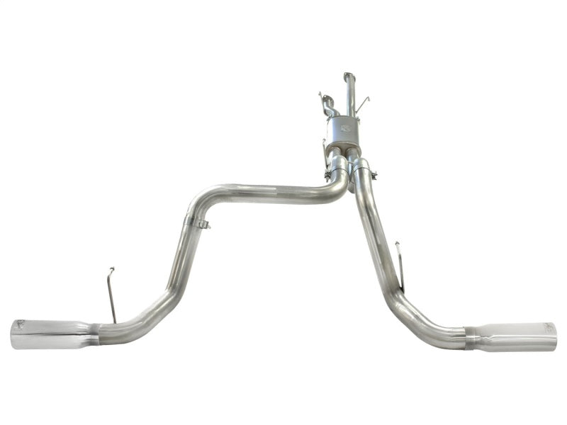 aFe MACHForce XP 2-1/2in to 3in 409 SS Cat-Back Exhaust w/ Polished Tips 10-17 Toyota Tundra V8 5.7L - DTX Performance