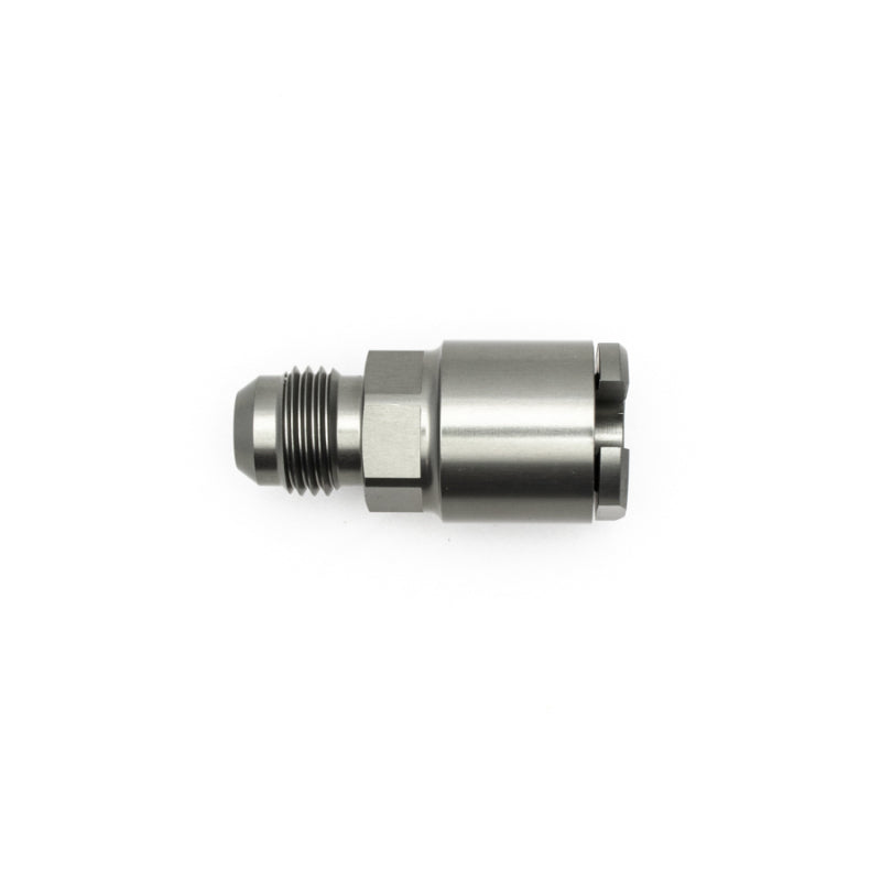 DeatschWerks 6AN Male Flare to 1/4in Female EFI Quick Connect Adapter - DTX Performance