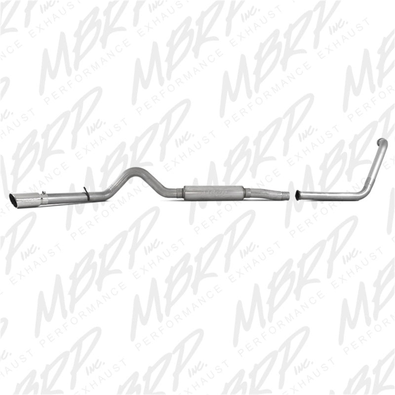 MBRP 2003-2005 Ford Excursion 6.0L Turbo Back Single Side (Stock Cat) - DTX Performance