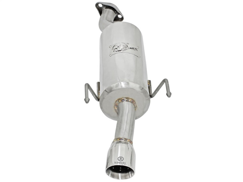 aFe POWER 07-08 Honda Fit L4-1.5L 2in. 304 SS Axle-Back Exhaust System - DTX Performance