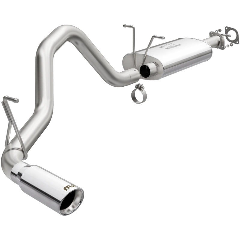 MagnaFlow 2019 Ram 1500 3.6L Street Series Cat-Back Exhaust Rear Side Exit w/Polished Tip - DTX Performance