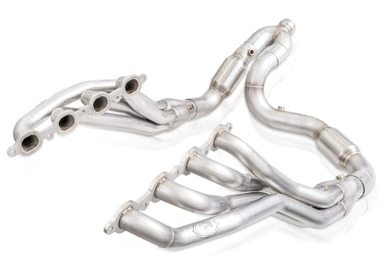 Stainless Works 2019+ Chevrolet Silverado 5.3L Catted Headers 1-7/8in Primaries 3in Leads Y-Pipe - DTX Performance