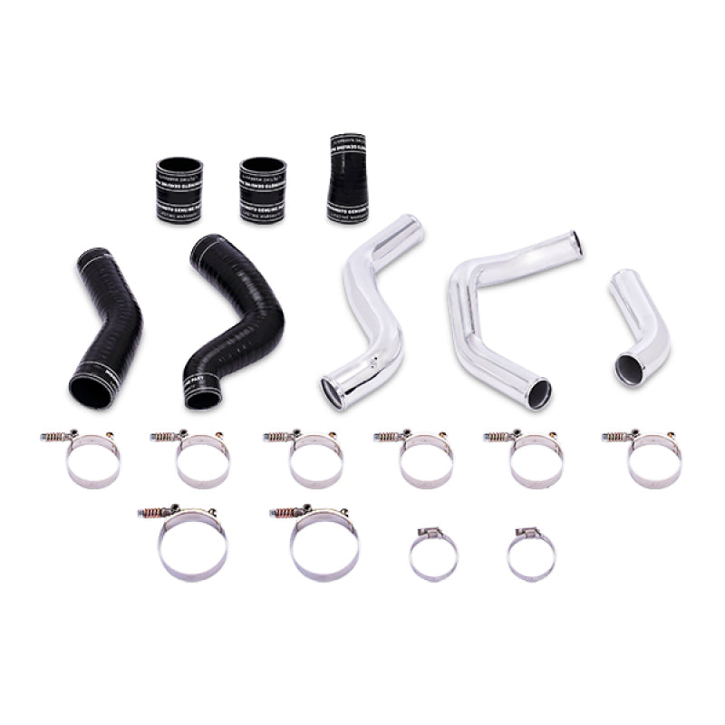 Mishimoto 11-14 Ford F-150 3.5L Ecoboost Hot-Side Intercooler Pipe Kit - Polished - DTX Performance