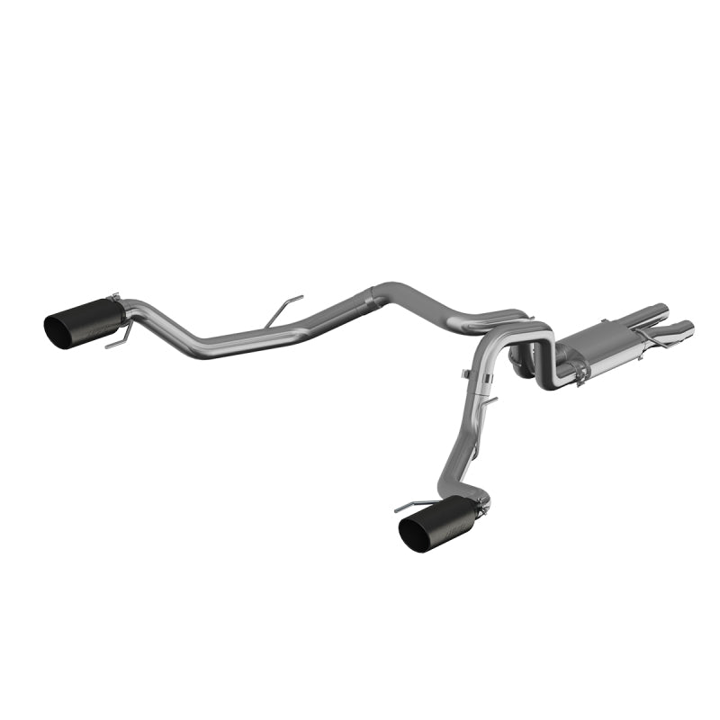 MBRP 17-20 Ford F-150 Raptor 3.5L Ecoboost Dual Rear Exit T409 3in Resonater Back Exhaust System - DTX Performance