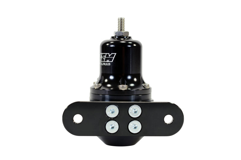 AEM High Capacity Universal Black Adjustable Fuel Pressure Regulator - DTX Performance