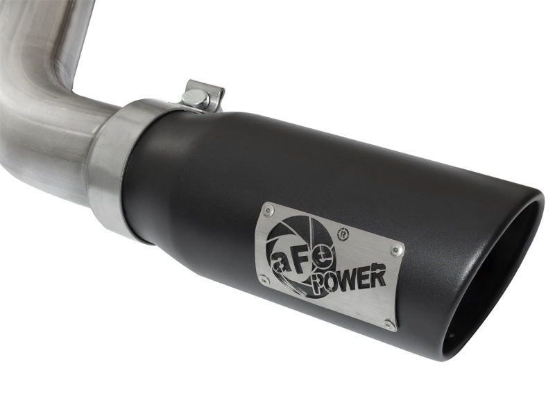 aFe MACH Force-Xp 3in CB SS Dual Exhaust w/Black Tips 09-16 GM Silverado/Sierra 4.3L/4.8L/5.3L - DTX Performance