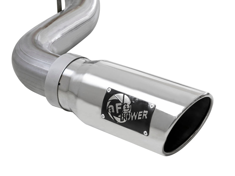 afe Apollo GT Series 2019 GM Silverado/Sierra 1500 4.3L/5.3L 409 SS CB Exhaust System w/Polished Tip - DTX Performance