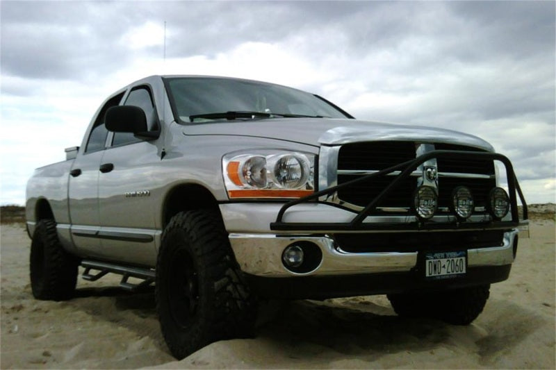 N-Fab Pre-Runner Light Bar 02-08 Dodge Ram 2500/3500 02-03 1500 - Gloss Black - DTX Performance