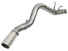 Load image into Gallery viewer, aFe LARGE BORE HD 5in 409-SS DPF-Back Exhaust w/Polished Tip 2017 GM Duramax V8-6.6L (td) L5P - DTX Performance