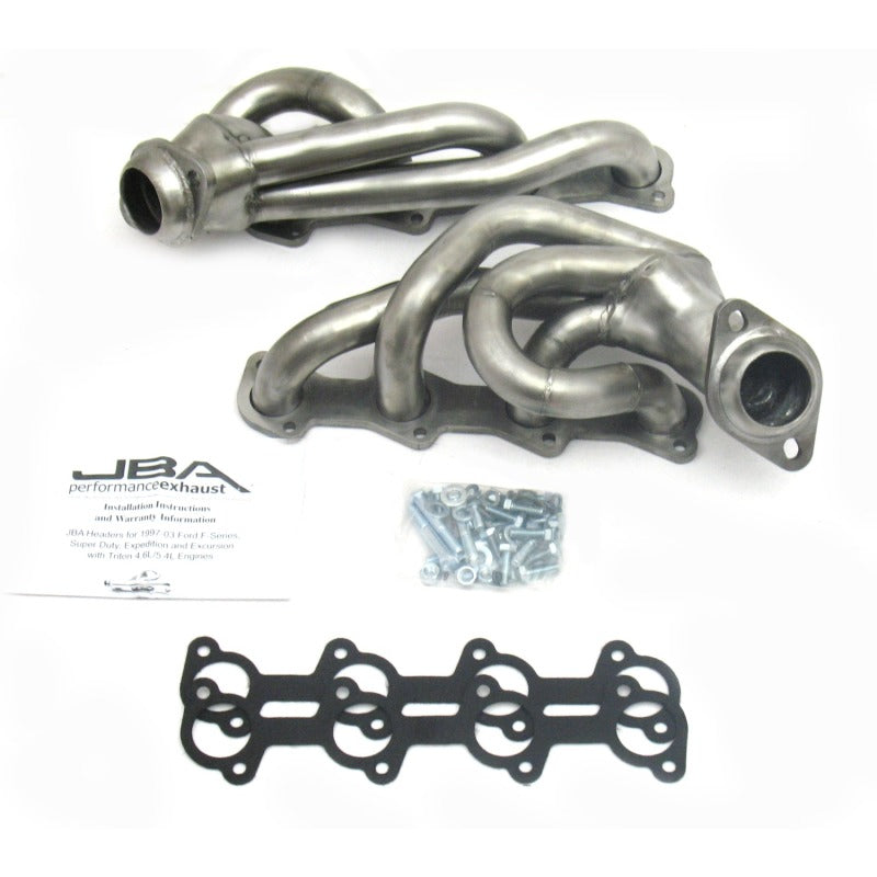 JBA 97-03 Ford F-150 5.4L 2V 1-1/2in Primary Raw 409SS Cat4Ward Header - DTX Performance