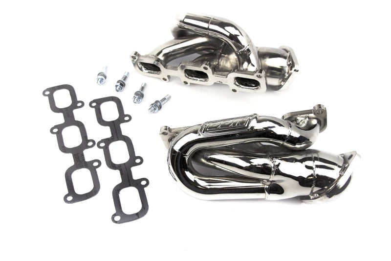 BBK 11-15 Mustang 3.7 V6 Shorty Tuned Length Exhaust Headers - 1-5/8 Silver Ceramic - DTX Performance