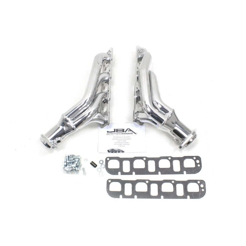 JBA 15-20 Chrysler 6.2/6.4L HEMI 1 7/8in Primary Silver Ctd Cat4Ward Header - DTX Performance