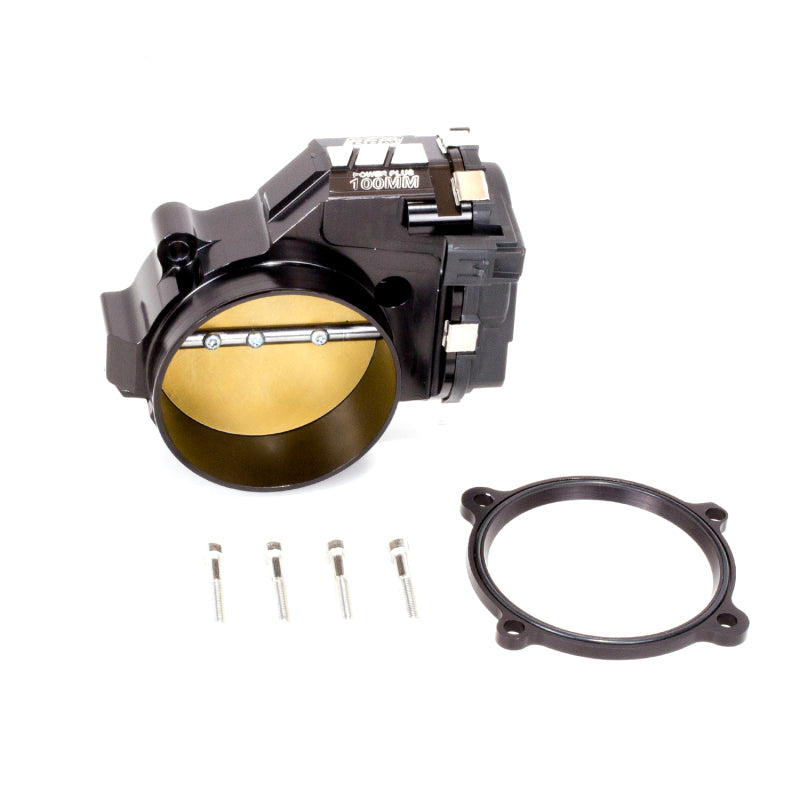 BBK 15-20 Dodge Hellcat 6.2L 100mm Black Billet Series Throttle Body - DTX Performance