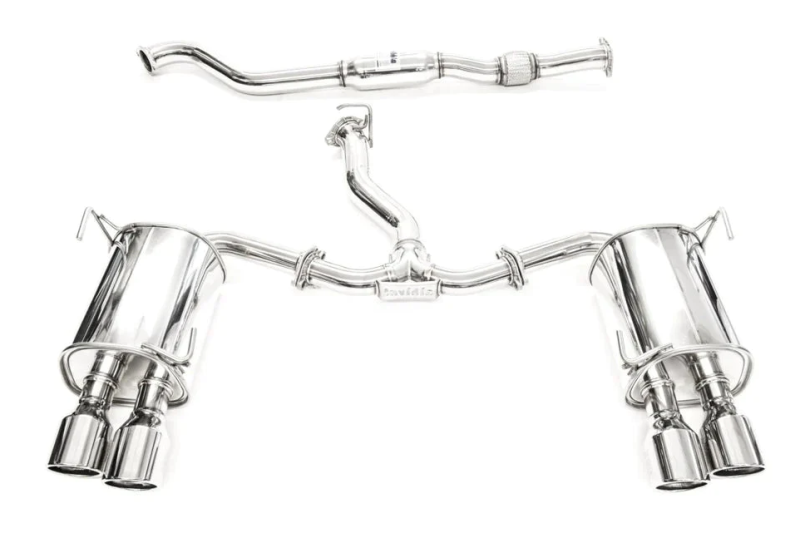 Invidia 2022+ Subaru WRX Q300 Rolled Stainless Steel Tip Cat-Back Exhaust - DTX Performance