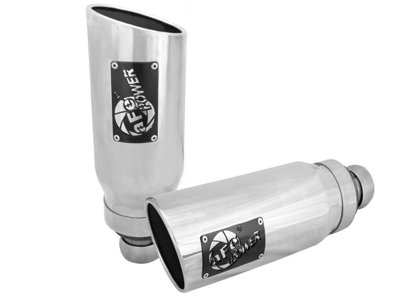 aFe Power MACH Force-XP 5in 09-15 Dodge Ram V8-5.7L/3.0L (td) 409 SS Exhaust Tip Upgrade - DTX Performance