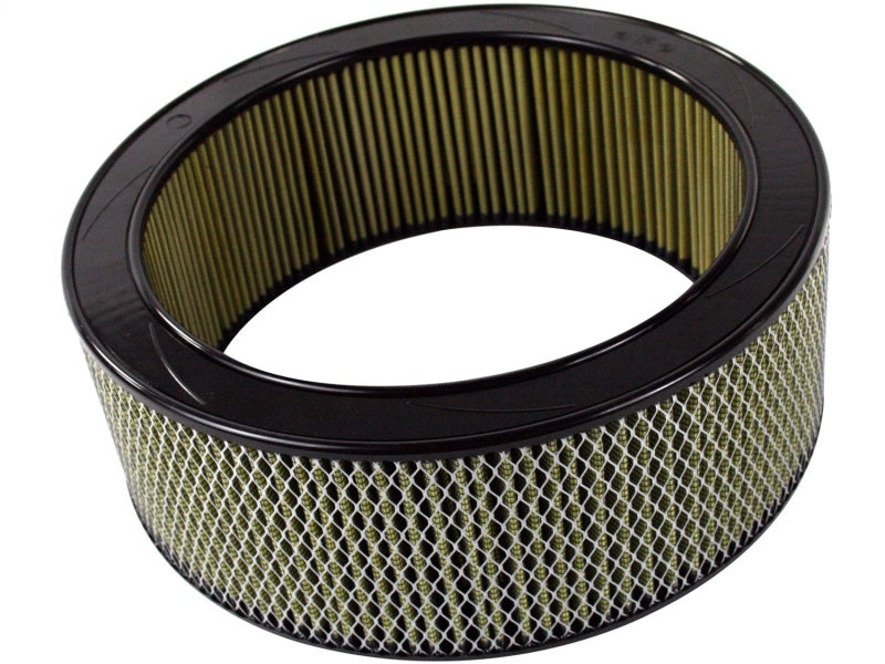 aFe MagnumFLOW Air Filters Round Racing PG7 A/F RR PG7 14OD x 11ID x 5H IN with E/M - DTX Performance