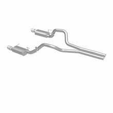 Load image into Gallery viewer, MagnaFlow 13 Ford Mustang Dual Split Rear Exit Stainless Cat Back Performance Exhaust (Street) - DTX Performance