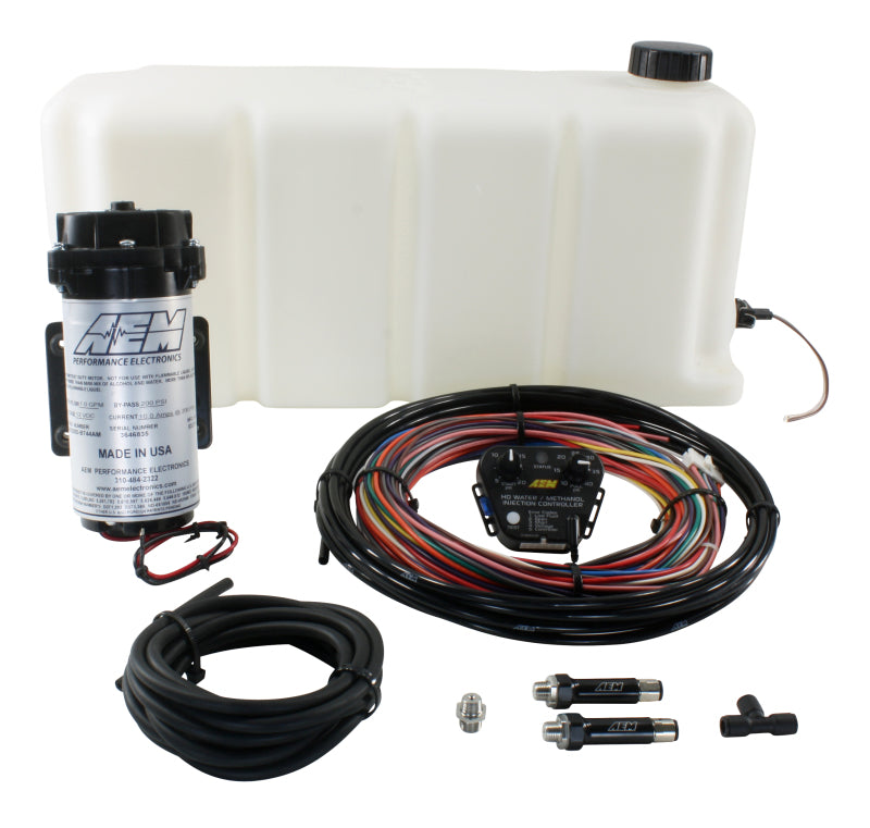 AEM V2 5 Gallon Diesel Water/Methanol Injection Kit (Internal Map) - DTX Performance