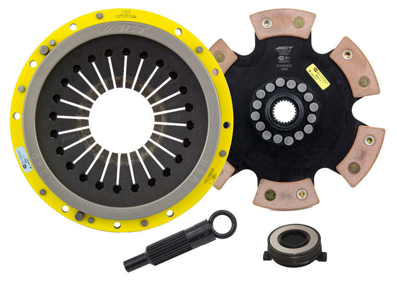 ACT 1991 Porsche 911 HD/Race Rigid 6 Pad Clutch Kit - DTX Performance