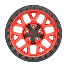 Load image into Gallery viewer, Weld Off-Road W133 17X9 Cinch 6X135 6X139.7 ET-12 BS4.50 Candy Red / Satin Black Ring 106.1 - DTX Performance