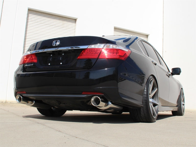 aFe Takeda Exhaust 304SS Dual Cat-Back w/ Polished Tips 13-17 Honda Accord  LX/EX/EX-L Sedan L4 2.4L - DTX Performance