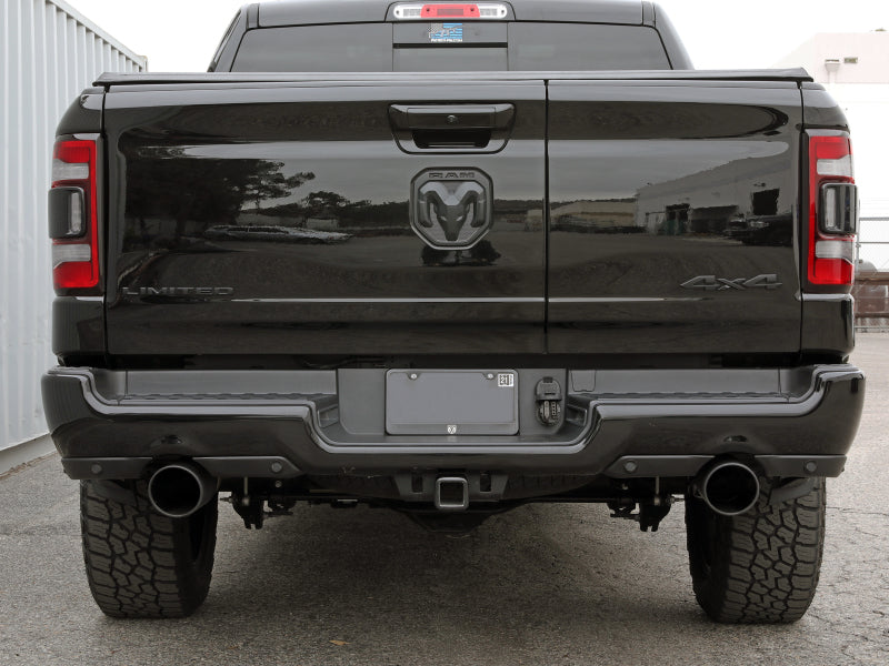 aFe Gemini XV 3in 304 SS Cat-Back Exhaust 19-21 Ram 1500 V8 5.7L Hemi w/ Black Tips - DTX Performance