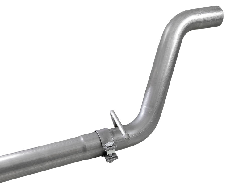 aFe MACH Force-Xp 2-1/2in 409 Stainless Steel Mid-Pipe w/Resonator Delete 18+ Jeep Wrangler JL 3.6L - DTX Performance