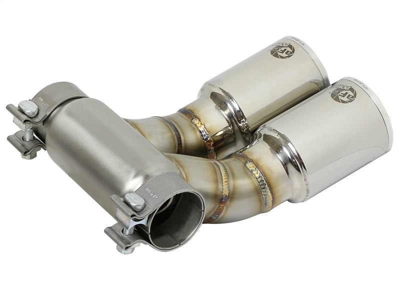 aFe Power 13-14 Porsche Cayman S / Boxster S Polish Exhaust Tip Upgrade - DTX Performance