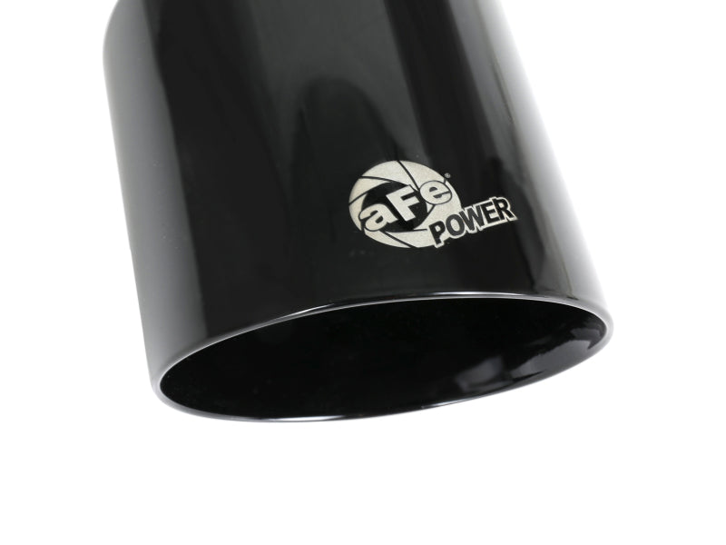 aFe MACH Force-XP 4-1/2in Black OE Replacement Exhaust Tips - 15-19 Dodge Charger/Hellcat - DTX Performance