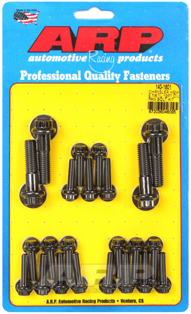 ARP Chrysler Hemi 5.7L / 6.1L 12 Point Oil Pan Bolt Kit - DTX Performance