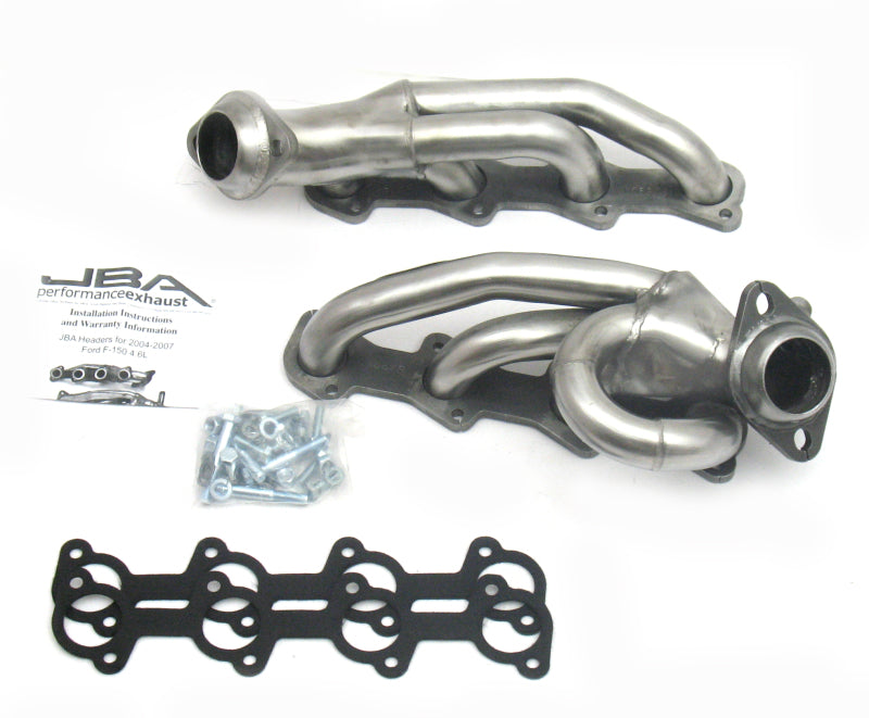 JBA 04-08 Ford F-150 4.6L 2V 1-1/2in Primary Raw 409SS Cat4Ward Header - DTX Performance