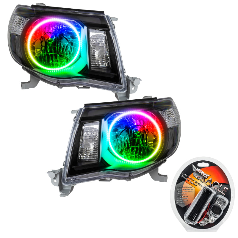 Oracle 05-11 Toyota Tacoma SMD HL - Black - ColorSHIFT - DTX Performance