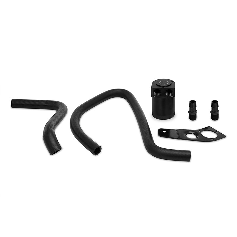 Mishimoto 11-13 BMW 335i/335ix/135i Baffled Oil Catch Can Kit - Black - DTX Performance