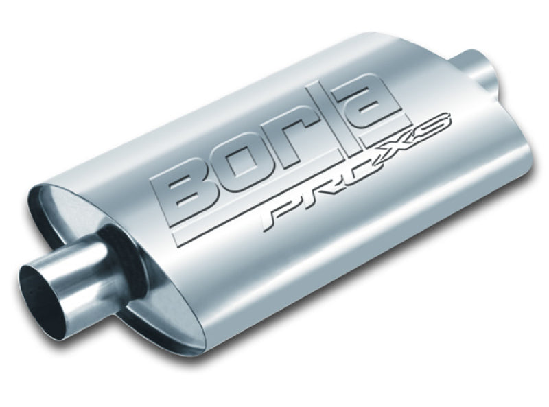 Borla Universal Pro-XS 2.25in Inlet//Outlet Cemter/Center Muffler - DTX Performance