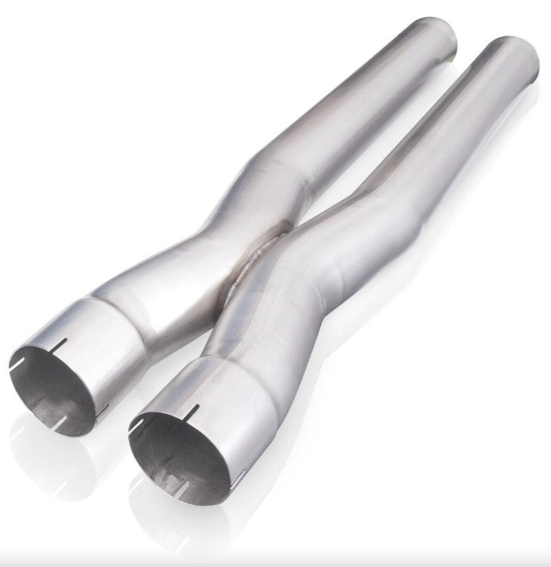 Stainless Works 3in X-Pipe (Parallel) w/ 4.125in Center-to-Center - 3in ID Expanded Inlets - DTX Performance