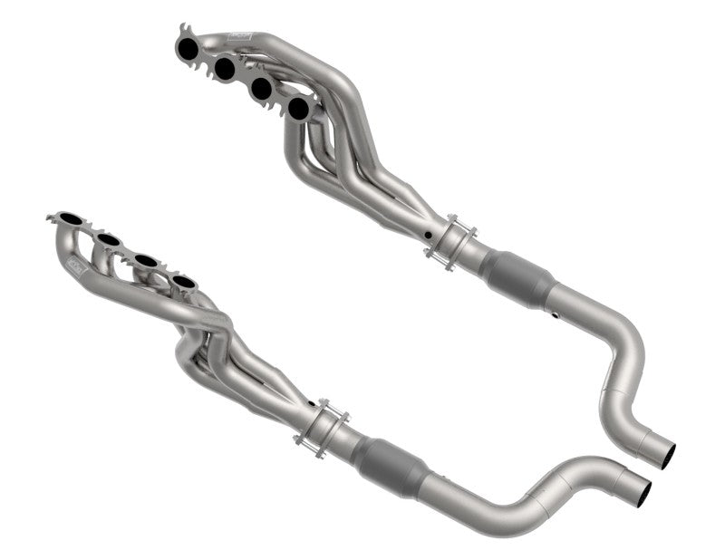 Kooks 2020 Mustang GT500 5.2L 2in x 3in SS Headers w/GREEN Catted Connection Pipe - DTX Performance